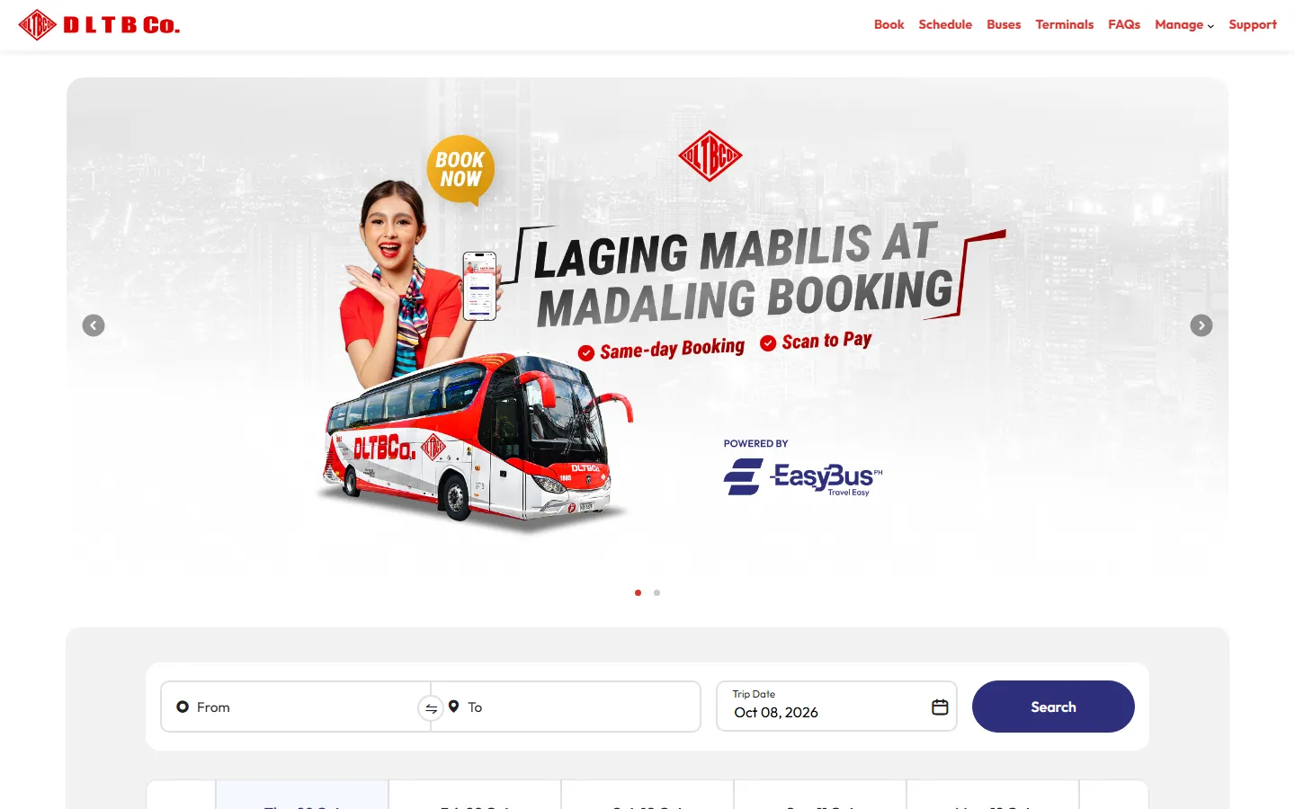 DLTB Co. homepage